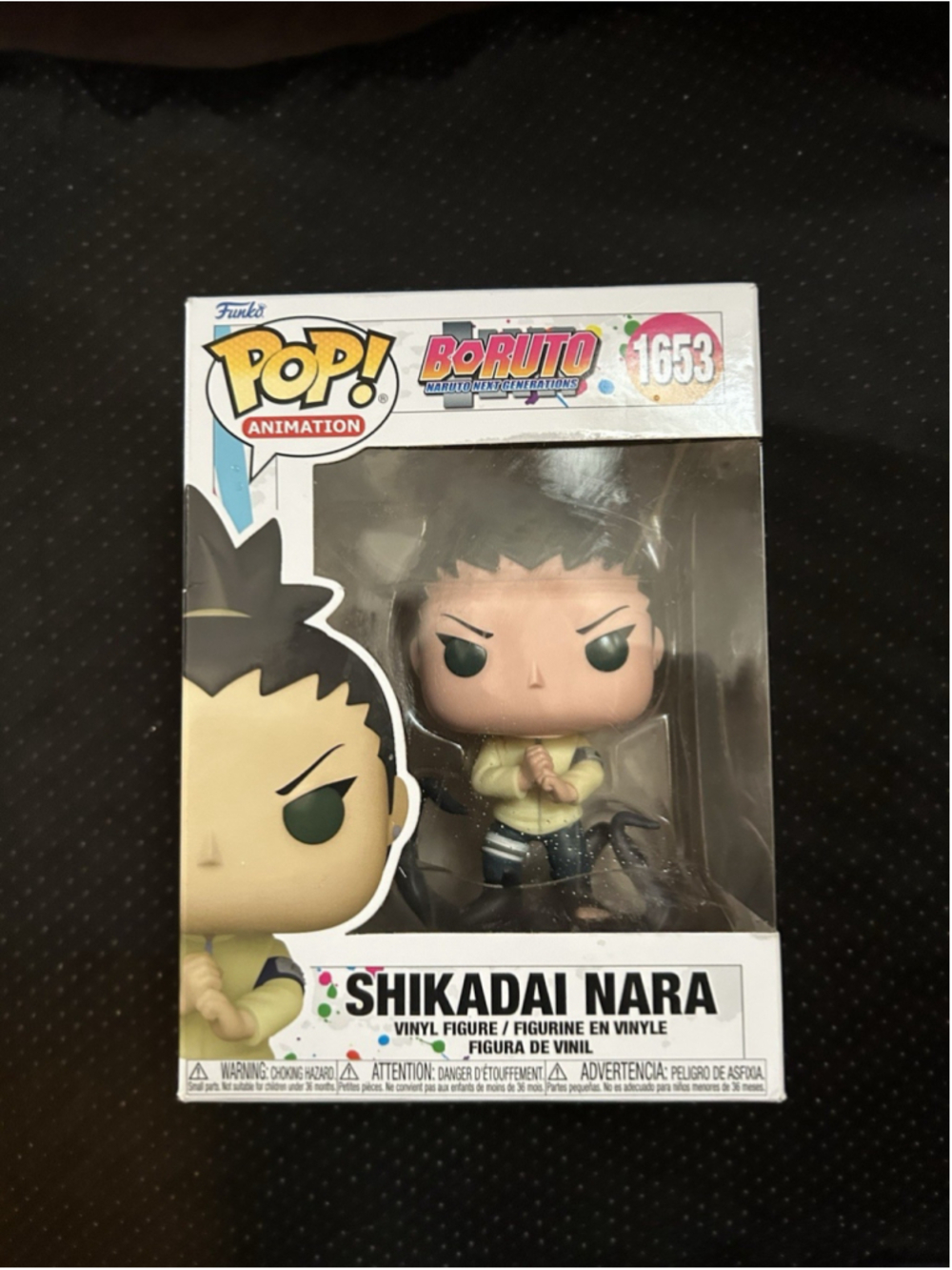 Pop Animation Boruto Shikadai Nara #1653 Vinyl Figure New